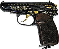 Пистолет пневматический Макарова МР-654 в подарочном исполнении